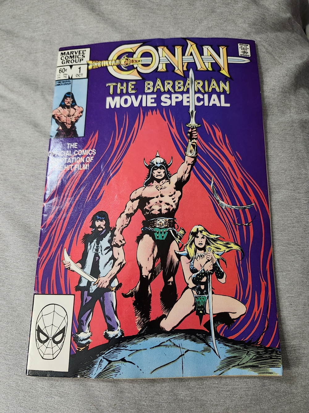 Vintage 1982 Conan The Barbarian Movie Special Vintage Comic